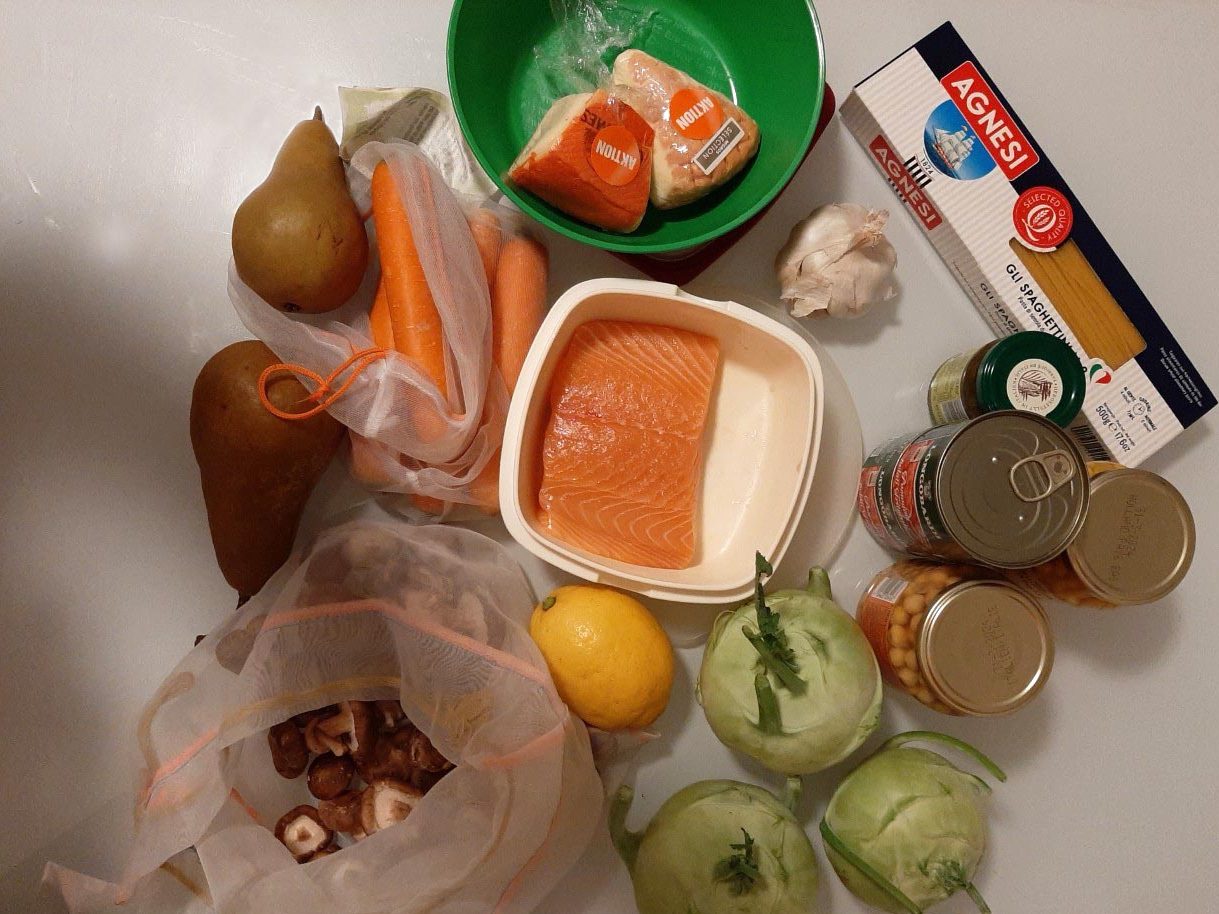 Mes courses zéro déchets de la semaine